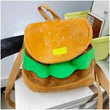 Cute Hamburger Backpack – Large Capacity (Lazy Sheep) Cartoon Backpack For Women, Fashion Cute Daypack - Small - View 3