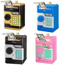1 Oversized ATM With Password For People Cartoon Savings, Cash And Coins Coin Bank, Best Birthday Gifts Christmas Gifts - 彩色 - 查看 3