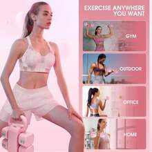 Multifunctional Dumbbells 2in 1 Home Dumbbell Kettlebells Adjustable Weight - Pink - View 9