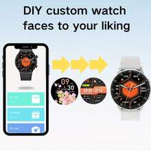 ERUN新款智能手表，具备无线通话、信息提醒、多种运动模式、DIY壁纸、音乐控制等功能。时尚美观，是馈赠亲朋好友的理想电子礼品，尤其适合圣诞节和生日等场合。 - 彩色 - 查看 10