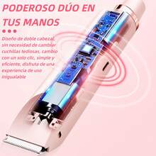 EDVELLA Female Hair Trimmer & Removal - Pink - View 7
