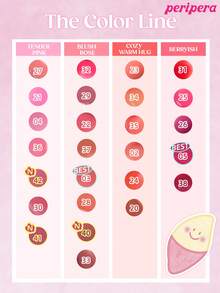 Peripera K-Beauty Ink Mood Glowy Tint，Water Bare Tint，Mirror Watery Lip Gloss，Glass Lip Gloss，丰盈，自然保湿，轻盈，提亮，持久显色，舒适不粘腻，适合戴口罩，不泛白，K-Beauty，韩国彩妆 - #30 Happy Berry - 查看 11