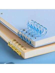 1 Pack/60 Sheets Spiral Notebook, Flip Cover Diary, Grid Memo Pad, Loose-Leaf Notepad, Suitable For Business, Students And Office Supplies - School Supplies - Office Supplies - Back To School Gift - 粉紅色 1 件 - 查看 6