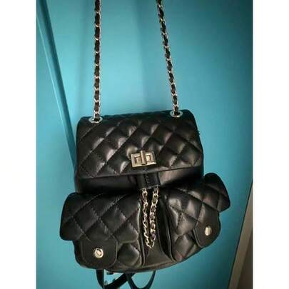 Baonanfeng 爆発ベリーベリーバックパック女性の 2026 新スタイル菱形チェーン小さなバックパック