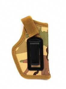 1个尼龙战术枪套，隐蔽式内腰带枪套，适用于男士隐蔽携带配件，适配G系列史密斯威森、金牛座、鲁格等枪支，内腰带隐藏式枪套，工具腰包收纳袋