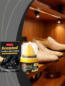 Leather Shoe Polish, Shoe Care Cleaner For Shining, Polishing And Cleaning Leather Shoes