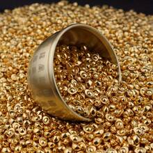 100枚金色风水钱币，招财纳福 - 适用于新年、斋月、办公室装饰和礼品、中国农历新年、佛教寺庙装饰、乔迁之喜、感恩节等场合