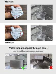 (Without Usb Plug) 1.5l Usb Powered Mini Transparent Drinking Fountain With Filter And Silent Water Pump Suitable For Small Cats And Dogs (Water Pump Color Random)