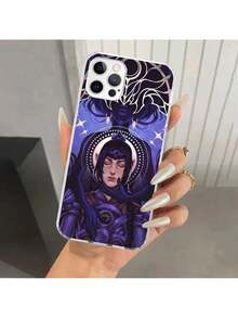 Funda de teléfono Game B-Baldurs Gate Bg3 compatible con 13,12,11,X,XS,XR,Xmax,Mini,Pro,Max,7,8,Plus,6,6S,5,5S,SE, funda suave a prueba de golpes divertida, funda compatible con funda  17 pro max, funda  17 pro, funda  17, funda  16, funda  16 pro max, funda  15 - TS125-3 - Ver 4