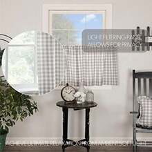 VHC Annie Buffalo - Juego de estantes Forrados, Shabby Chic, , L24 x W36, 1, 1(Gris 61An x 91.4Al cm (1 Paneles)) - Multicolor - Ver 4