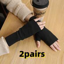 女士羊绒羊毛露指手套 - 弹力保暖冬季手套，柔和米色/中性色调，可手洗，适合休闲和正式场合 - 优雅的正式和休闲配饰，御寒装备，简约设计，优质面料，时尚达人必备，经久耐用，是时尚女性的理想之选