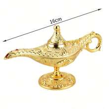 Vintage Magic Lamp Apparel & Accessories Gift, Classic Arabian Prop Planter Decor (Gold), Luxury Gold Pattern Search Banner, Magic Lamp, Palace Banquet Decor Ornament, Magic Lamp, Magic Lamp Craft Ornament - Gold - View 9