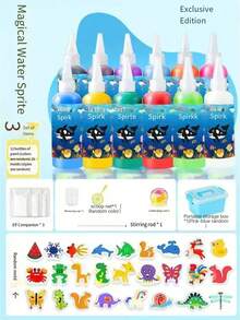 DIY Magical Water Spirit Kit - Odorless Liquid Craft For Creative Handmade Fun