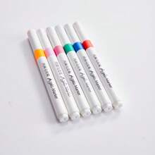 12/24/36/48pcs Acrylic Marker Pens, Art DIY Graffiti Pens, Colorful Painting Watercolor Art Marker Pen Set, For Acrylic Painting, Waterproof & Quick-Drying, Suitable For Student Graffiti, Teachers And School Use (Random Marker Patterns) - Multicolor - View 9