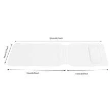 Ergonomic Bathtub Mat With Pillow Non Slip Suction Cups PVC Sponge Breathable Mesh Machine Washable White Bath Mat For Home Hotel Spa - 1 - View 10