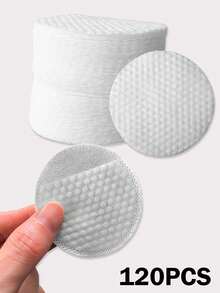 120-Piece Pack Of Double-Sided Makeup Remover Pads, Thickened Finger Cot Style, Suitable For Face And Nails - Ideal For Removing Makeup And Nail Polish. - Multicolor - View 11