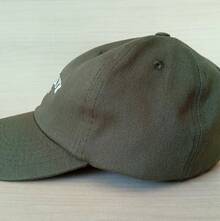 Brooklyn Unisex Baseball Cap With Embroidered Curved Brim, Casual Premium Cotton - 軍綠色 - 查看 5