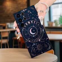 Stylish Zodiac Tarot Card Pattern Popularity Drop-Proof Phone Case, Comfortable Grip, Suitable For And Galaxy Christmas Gift, New Year's Present For Friends, Family, Boyfriend, Girlfriend,Suitable For IPhone 17 Air,IPhone16/IPhone15/XR/7p8p/P12promax/P13promax/P14PROMAX/P13/P14/P11/P12/P14, XS/S/XSMAX/, Cute & Fashionable Thick Protective Cover - 黑色 - 查看 6