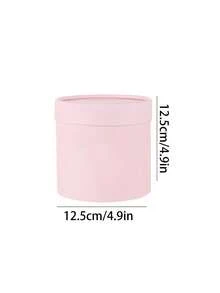 1 Stück Blumenstrauß Verpackungsbox, rundes Blumenkorb Design, kreative DIY Geschenkbox für Neujahr, Valentinstag, Blumenladen, Party Geschenke, tragbar und geeignet für Blumenaufbewahrung - Verschiedenfarbig - Übersicht 9