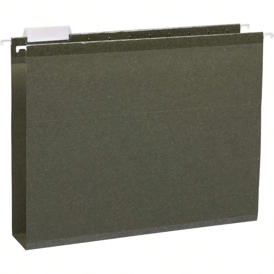 s Carps Arcivadoras Colgantes Tamaño Carta Verde Estándar Pestañas Austab de Corte de 1/5 25 por Caa 81602 Verde Estándar Pestañas de 1/5 - Verde - Ver 1