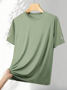 Men's Quick Dry Cooling T-Shirt - Lightweight Breathable Summer T-Shirt, Casual Tops