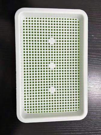 2件套育苗盘，发芽盆园艺工具，豆芽、小麦草水培种植器（不含种子）