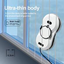 PuRuiKai 自动机器人擦窗器，智能家居玻璃窗清洁设备，电动擦窗机器人 - 美規A型插(110-127V) - 查看 4