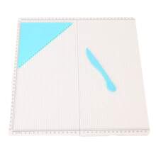 320 X 320 Mm Folding Scoring Board With Triangular Tool: Ideal For Creating Cards, Envelopes And Crafts With Photo Paper.