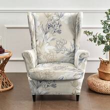 2pcs/Set Universal Tiger Chair Cover, Printed Tiger Bench Protector Cover, Full Wrap Around Chair Slipcover - Multicolor - View 36