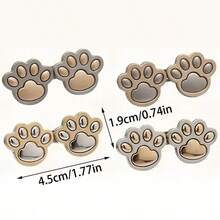 2pcs Cat Claws Waist Tightener, No Sew And No Tools Waist Button Pins Adjustable Waist Button Jeans Pants Skirts Fixer To Make Pants Waist Smaller Bright Silver Portable Detachable Bag Buckle, Repeated Adjustments Brooch Pins For Women Durable Fashion Detachable Pant Clip Waist Accessories Bag Accessories For Women Men Students Teen Girls College Students Rookies & White-Collar Workers