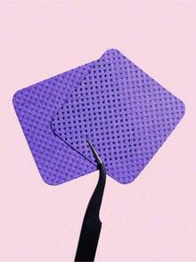 1000/200/100pcs Lint-Free Nail Wipes, Nail Polish Remover Pads, Soft Non-Woven Acetone Nail Polish Remover Pads For Nail Preparation And Gel Nail Polish Remover, Lint-Free Nail Glue Wipes, Lash Extension Wipes, Waterless Nail Supplies - Mauve Purple - View 6