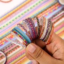 35 Rolls Washi Tape Set, Colorful Cute Floral Writable Decorative Tapes Scrapbooking And Journaling, Junk Journal Supplies, Bullet Journaling Women 5 - 30mm Wide 9.84ft Long/Roll - 色彩繽紛的瘦身 - 查看 5