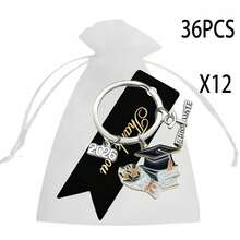 36 Pieces / 12 Sets. Suitable For Both Men And Women. 2026 Graduation Book Keychain. Features A Cute Enamel Bachelor Cap Design. A Commemorative Gift Keychain Pendant For Graduation Season, Suitable As A Gift For A Good Friend. - Multicolor - View 13