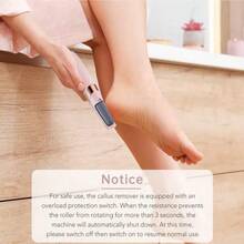 Rechargeable Electric Foot Dead Skin Remover, Foot Grinder, Cordless Pedicure Machine, Portable Foot File Cleaning Tool For Home And Travel, Electric Foot File, Foot Dead Skin Remover - Phiên bản giới hạn Halloween - Xem 5
