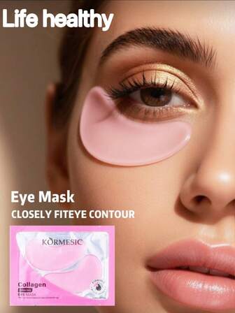 20 Pieces (10 Pairs) Of Hyaluronic Acid Eye Mask For Firming And Brightening Eyes, Eye Protection, Detumescence, Improvement Of Dark Circles, Eye Brightening And Moisturizing Eye Mask, Suitable For Eyes, Dark Circles, Fine Lines Repair, Gel Eye Mask For Men And Women