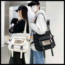 New Fashion Women's Crossbody And Shoulder Bags, Large Tote Bag, Student Gift - trắng - Xem 5