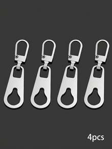 1/4 Stück abnehmbare Metallreißverschlüsse, minimalistisch & praktisch Mehrzweck, universeller Reißverschluss-Kopf Reparatur & Ersatz abnehmbare Reißverschluss-Accessoires - Verschiedenfarbig - Übersicht 9