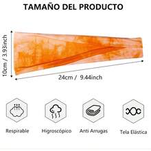 PZW-5 PCS Banda para Sudor Deportes Diadema Antideslizante que Absorbe el Sudor y transpirable Liviana y Cómoda Vinchas Tejidas para Ejercicio de Gimnasio Baloncesto Correr Andar En Motocicleta etc3928 - CorrienteMoradoVerdeTransparenteRosaRojoNaranja - Ver 3
