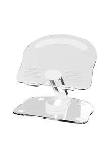 1pc White Foldable Stand Holder, Suitable For Various Smartphones And Tablets Up To 12 Inches (Recommended For Tablets), Christmas/New Year Gift 2026 - White - View 9