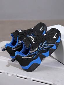 1 par de zapatillas con cordones de malla transpirable para adolescentes, zapatillas de correr de caña baja para chicos adolescentes, zapatos ligeros y de moda para estudiantes, adecuados para primavera, verano, otoño e invierno