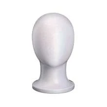 女性人体模型头模泡沫假发眼镜展示架帽子发饰展示人头，适用于家庭沙龙旅行 - 彩色 - 查看 10