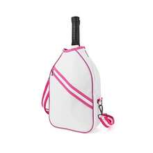 Sports Pickleball Bag - A Belt Bag For Equipment + Equipment - For Men + Women - Can Hold Paddles, Balls + Accessories, Adjustable Length Shoulder Bag