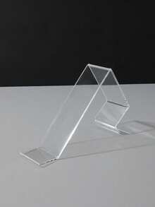 1/2 Transparent Acrylic Shoe Store Display Rack, Transparent Sandal Display Rack, High Heel Display Rack, Shoe Organizer, For Home, Shopping Center - Clear - View 1
