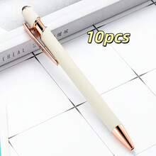 Customizable Muted Color Neutral Pen, Personalized Pen For Students, Company Awards, Holiday Gifts, Advertising, Travel Souvenirs, Personal Gifts - Aluminum Barrel Ballpoint Pen, Suitable For Back To School, Teacher's Day Gifts, Corporate, Mall, Office Promotion And Awards,Multi-Functional,Ornamental,Reusable,Modern,Colorful,Cute,Vintage,Cartoon,Kawaii,Custom,Personalized,Unique,Customized,Workers,Clients,Students,For Business/Work/Office,For School,Season Picks,Office & School Supplies,Customized Gel Pens,Office Decor - Multicolor - View 20