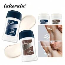 45克男士止汗香体露，72小时长效保护，防止白色和黄色污渍，保持干爽清新，适用于腋下和全身