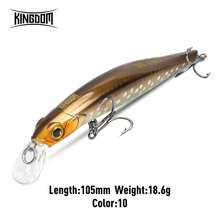 Kingdom Kingart Sinking Minnow Fishing Lures 6g 9g 14g 18.6g Jerkbaits With Center Of Gravity Transfer System Wobblers Hard Baits For Freshwater And Saltwater Sea Bass - Multicolor - View 38
