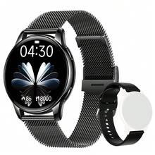 Ceas inteligent elegant, ecran tactil complet de 1,53", apel wireless, alarmă, cameră de la distanță, control muzical, moduri multi-sport, contor de pași și calorii, încărcare USB - ecran IPS 240P, cadou ideal pentru bărbați și femei - Multicolor - Vizualizare 8