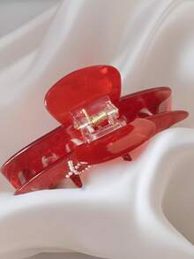 XOXO Women's Hair Claw Clip, Red Hair Clip With Sweet Cute Faux Pearl Decor, Styling Hair Accessory, Suitable For Valentine's Day, Wedding, Engagement, Valentine's Day Gift Valentine Muse - Multicolor - View 8