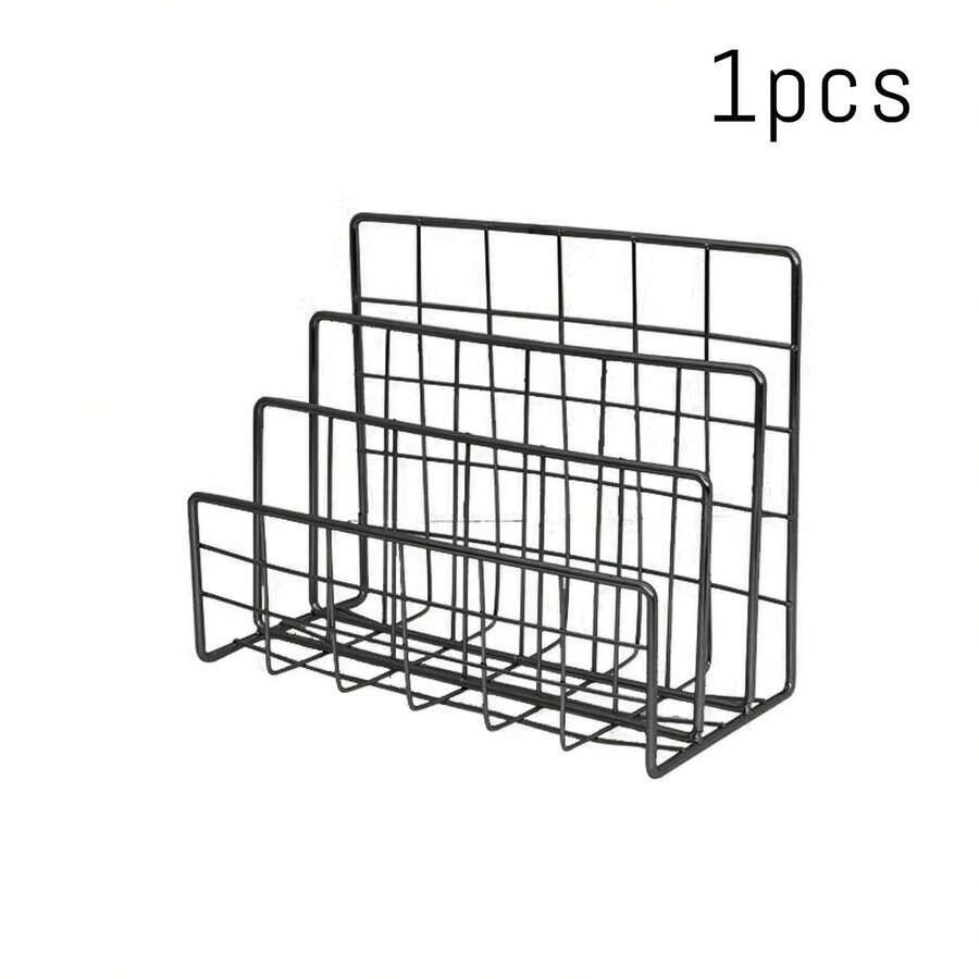 1 chiếc kệ đựng tạp chí 3 tầng bằng sắt - Kệ đựng tạp chí/báo kiểu dáng hiện đại có giỏ đựng, thích hợp cho gia đình và văn phòng. - Hoa hồng vàng - Xem 1