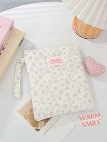 1pc Floral Pattern 6"/6.8"/7" E-Reader Protective Sleeve Bag, Suitable For Kindle Paperwhite 2024 1/2/3/4/5/6 E-Book Readers, Protective Pouch, Student Gift, School/Holiday/Travel Use - Multicolor - View 17